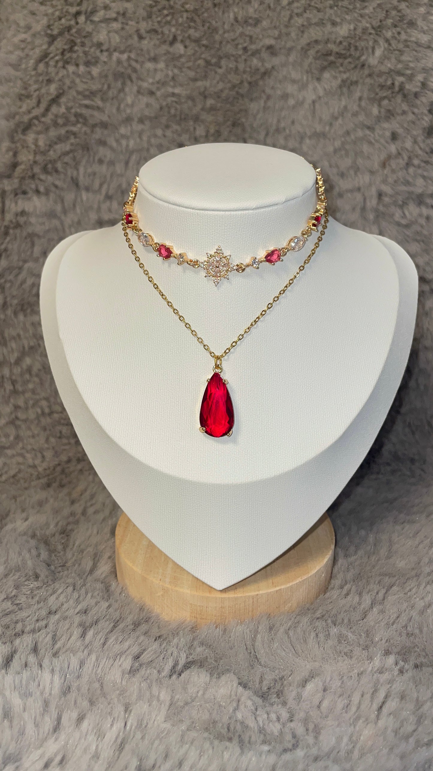 Parure Fairy (bracelet+collier)