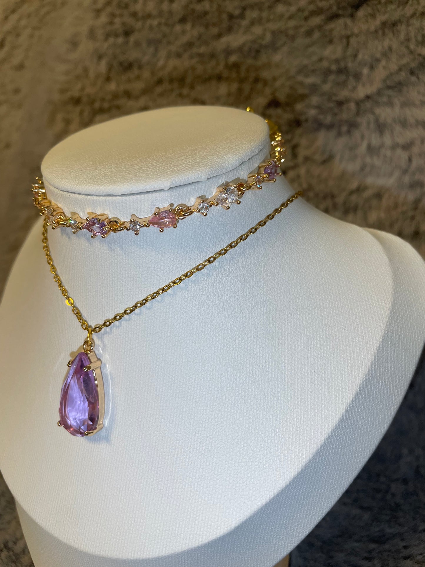 Parure Fairy (bracelet+collier)