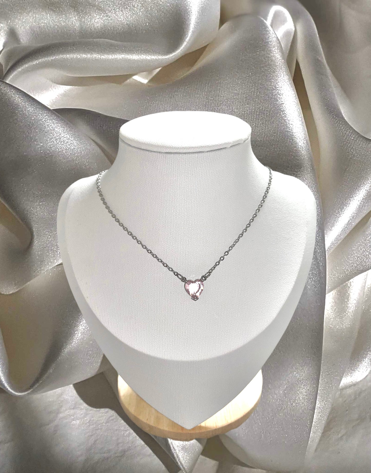 Argenté Heart-Glow collier