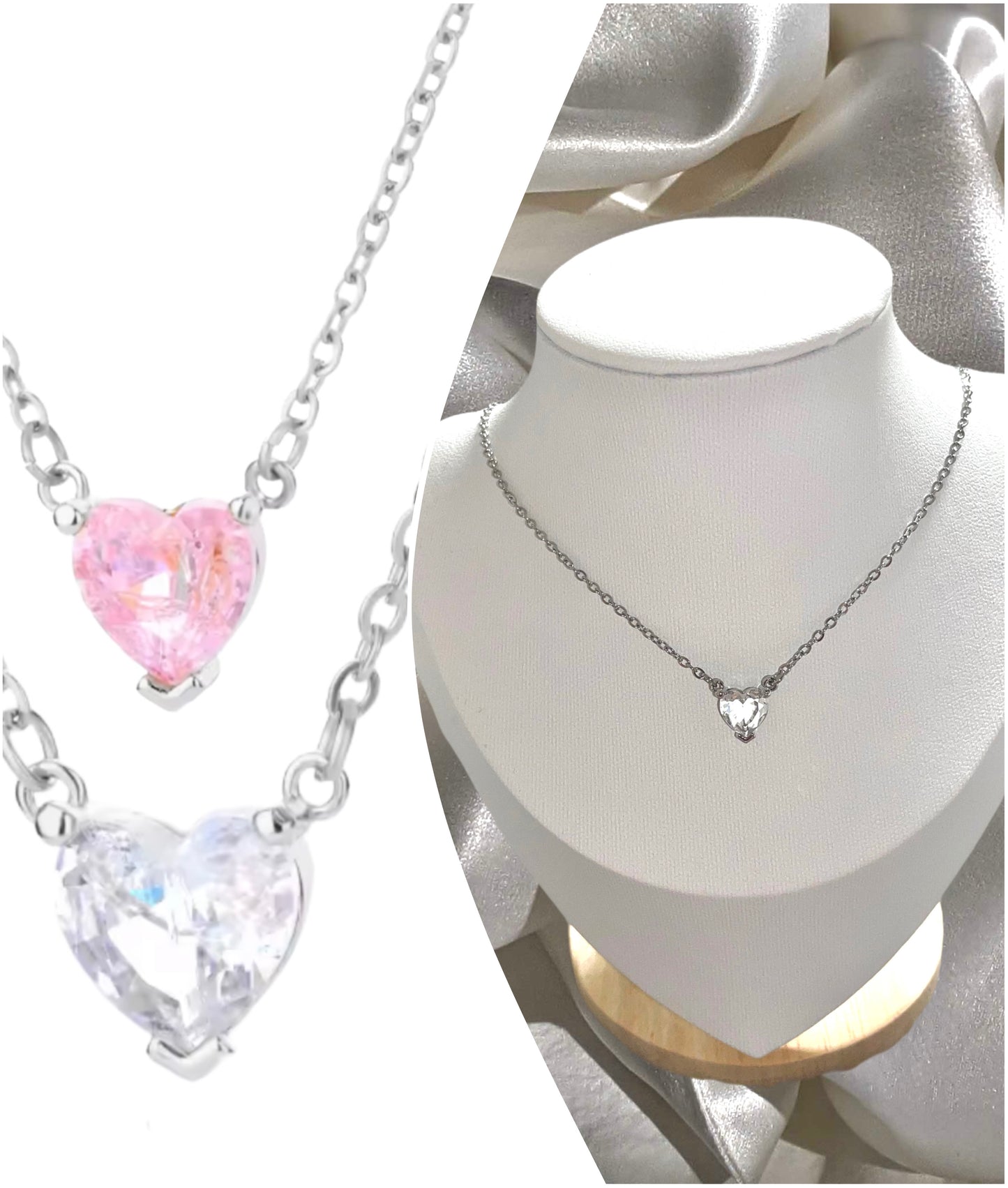 Argenté Heart-Glow collier