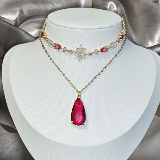 Parure Fairy (bracelet+collier)