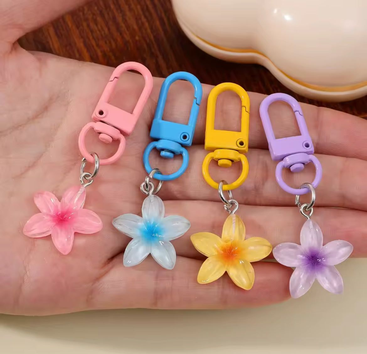 🌸 pour vos clés / sacs (Déjà dans vos commandes)